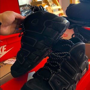 AIR MORE UPTEMPO 'BLACK REFLECTIVE'